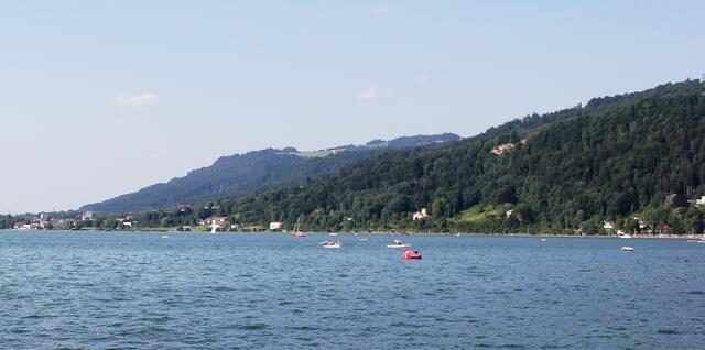Blick übern Bodensee
