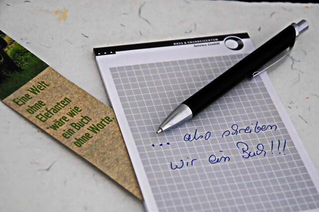 Hoffentlich ist der Block nicht zu klein dafür ...