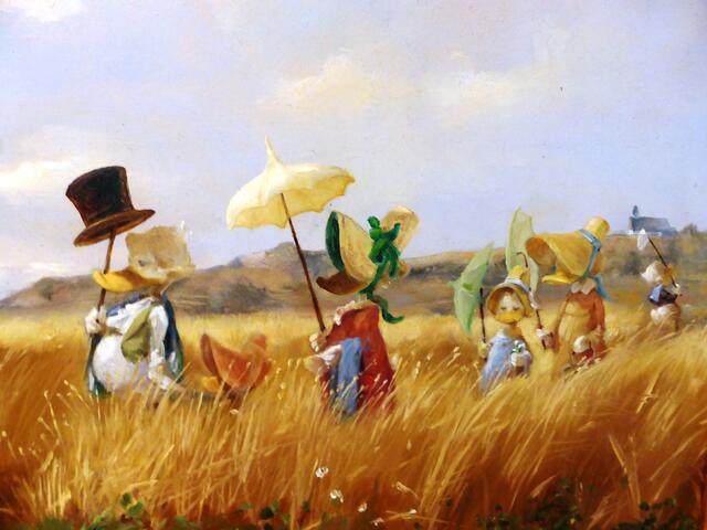 6 - Der Sonntagsspaziergang - Carl Spitzweg
