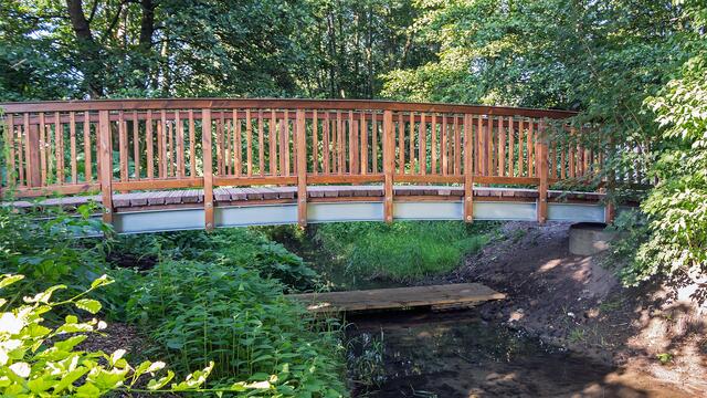 Dank der Bürger: Die Brücke ist da!