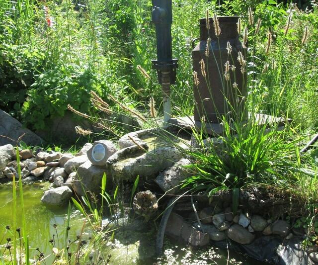Alte Sachen die meinen Teich nun schmücken