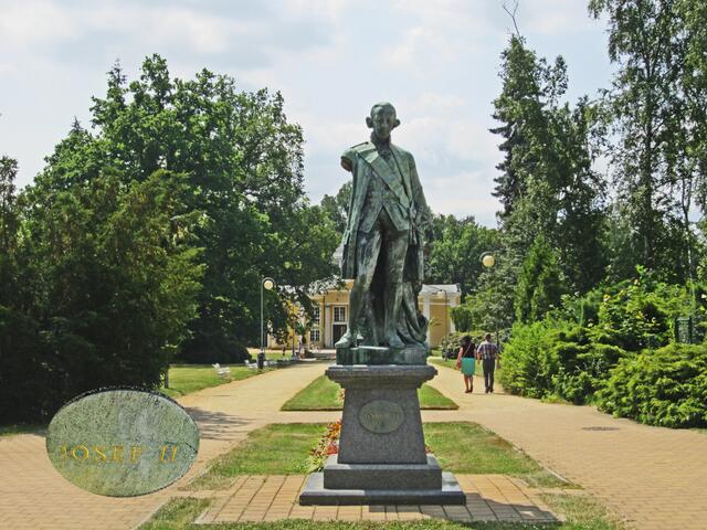 14.07.2013 
Františkovy Lázně - Franzensbad - Tschechische Republik.                                                                       Josef II.