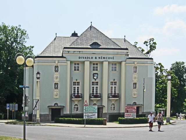 14.07.2013 
Františkovy Lázně - Franzensbad - Tschechische Republik.                                                                              Božena-Němcová-Theater, (1868).