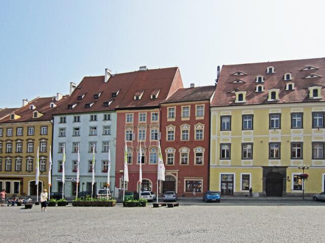 Marktplatz von Cheb (13. Jhdt.).
