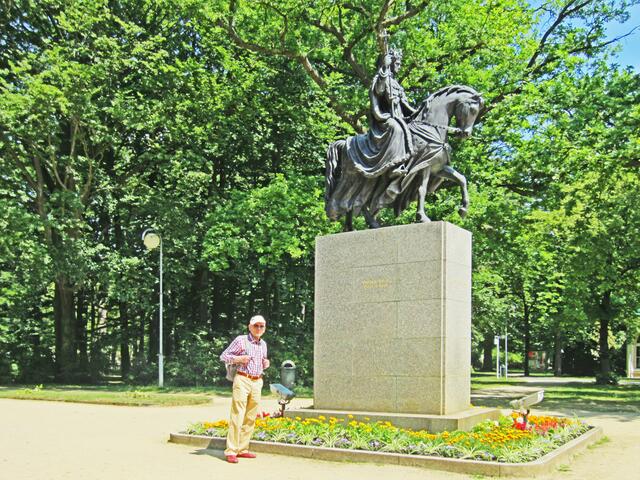 14.07.2013 
Františkovy Lázně - Franzensbad - Tschechische Republik.                                                                             Franciscus I.