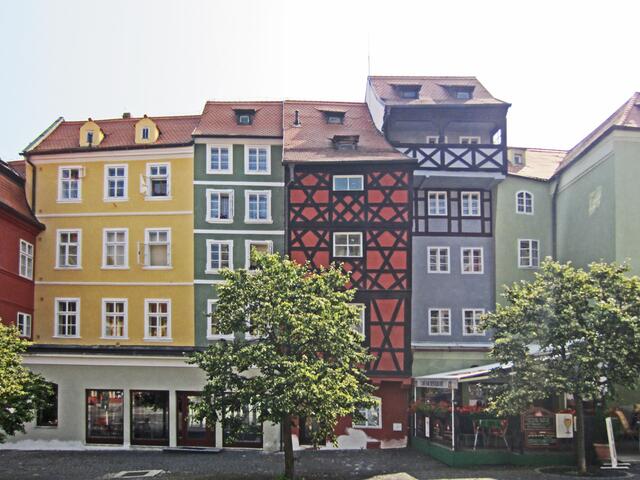 Marktplatz von Cheb (13. Jhdt.).