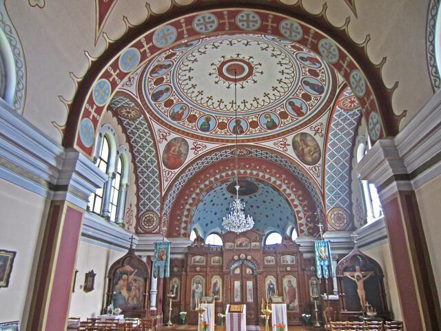 14.07.2013 
Františkovy Lázně - Franzensbad - Tschechische Republik.                                                                               Russisch-orthodoxe Kirche der hl. Olga, (1889).
