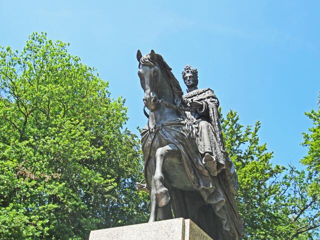 14.07.2013 
Františkovy Lázně - Franzensbad - Tschechische Republik.                                                                             Franciscus I.