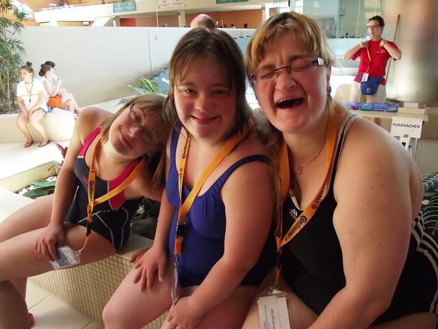 Die Jungspunde beim SG-Handicap: Bettina Groß, Franziska Schön und Celina Witt (v.l.)