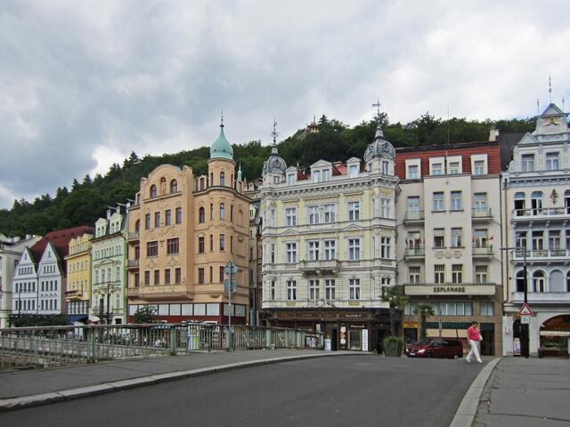 13. Juli 2013 - Rundgang durch Karlovy Vary - Karlsbad.