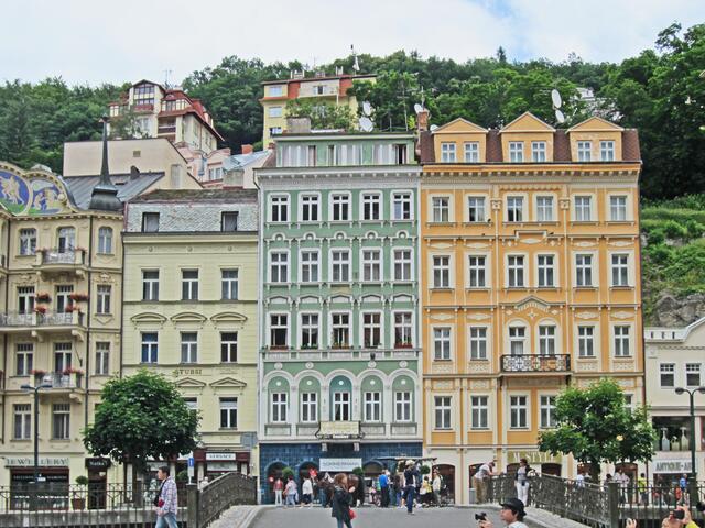 13. Juli 2013 - Rundgang durch Karlovy Vary - Karlsbad.