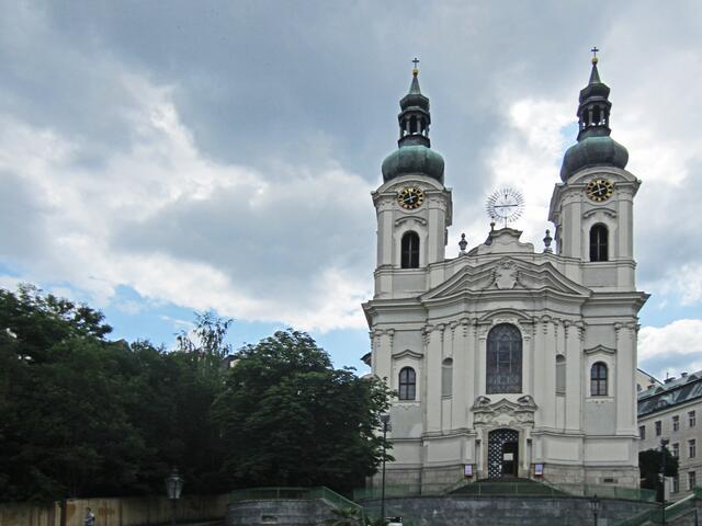 Karlovy Vary - Karlsbad
St.-Maria-Magdalena-Kirche, 1737.
Barock.
Kilian Ignatz Dientzenhofer (1689-1751).