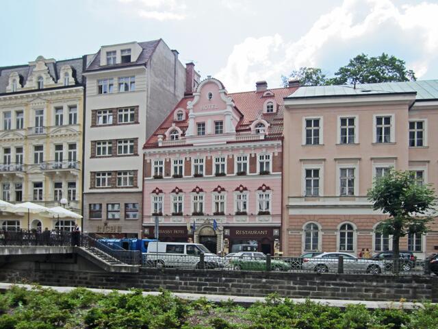 13. Juli 2013 - Rundgang durch Karlovy Vary - Karlsbad.