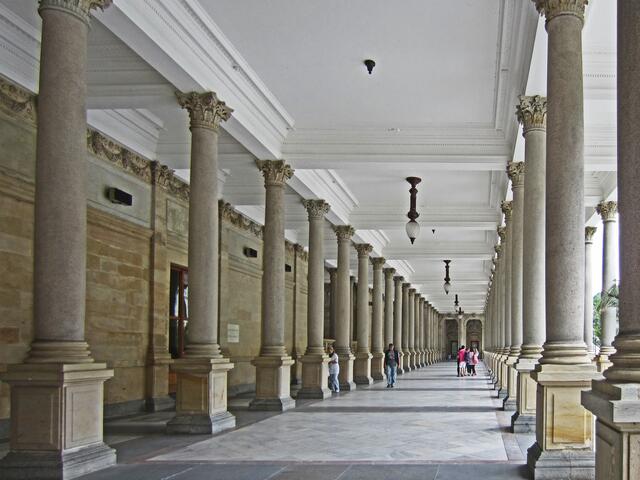 Karlovy Vary - Karlsbad
Die Mühlenkolonnade (1871 - 1881, Josef Zítek)