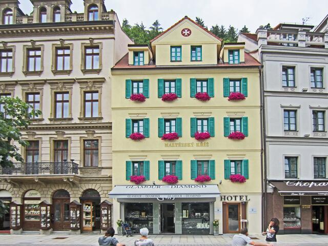 13. Juli 2013 - Rundgang durch Karlovy Vary - Karlsbad.