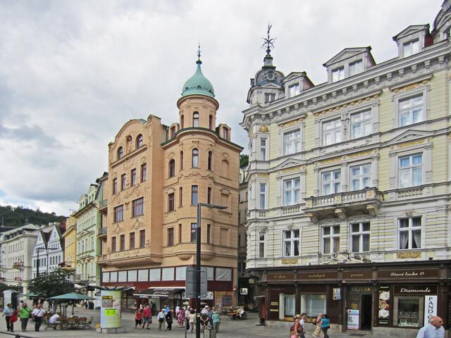 13. Juli 2013 - Rundgang durch Karlovy Vary - Karlsbad.