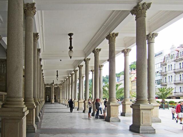 Karlovy Vary - Karlsbad
Die Mühlenkolonnade (1871 - 1881, Josef Zítek)