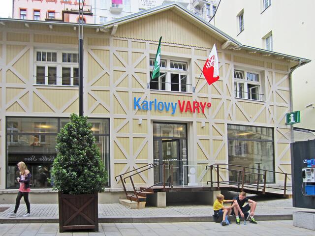 13. Juli 2013 - Rundgang durch Karlovy Vary - Karlsbad.