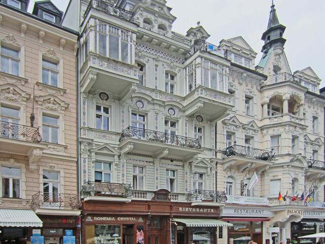 13. Juli 2013 - Rundgang durch Karlovy Vary - Karlsbad.
