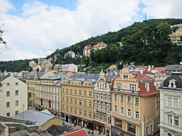 13. Juli 2013 - Rundgang durch Karlovy Vary - Karlsbad.