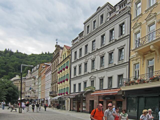 13. Juli 2013 - Rundgang durch Karlovy Vary - Karlsbad.