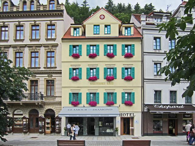 13. Juli 2013 - Rundgang durch Karlovy Vary - Karlsbad.