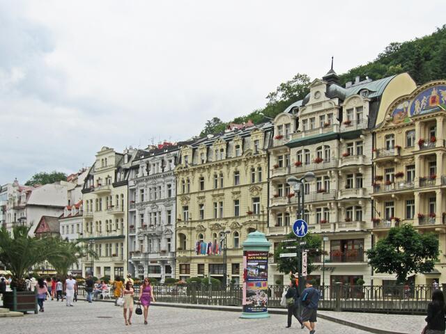 13. Juli 2013 - Rundgang durch Karlovy Vary - Karlsbad.