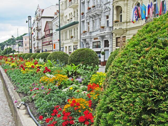 13. Juli 2013 - Rundgang durch Karlovy Vary - Karlsbad.