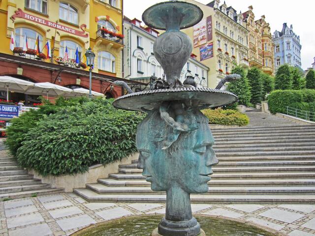 13. Juli 2013 - Rundgang durch Karlovy Vary - Karlsbad.