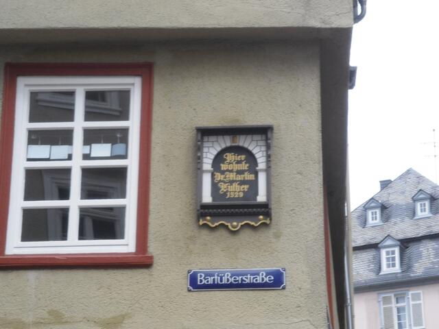 Wohnhaus Marin Luther 1529