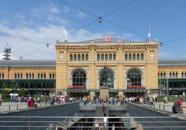 Hauptbahnhof Hannover - Eingangsportal