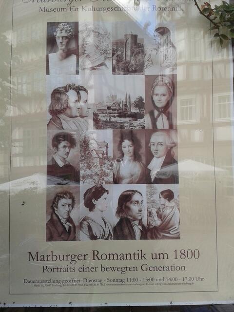 Wichtige Marburger Persönlichkeiten um 1800