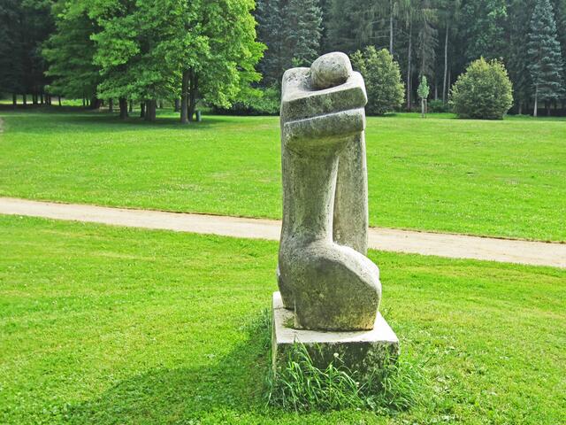 Mariánské Lázně - Marienbad.
Park Alfred-Alexandra.