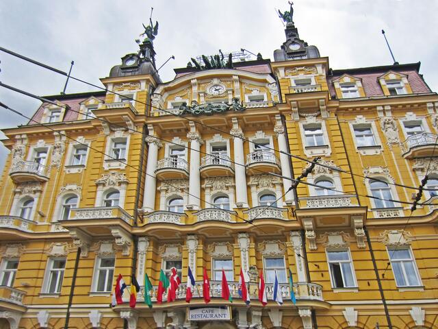 Mariánské Lázně - Marienbad. 
Hotel Pacifik