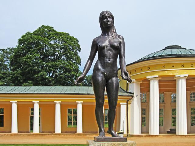 Mariánské Lázně - Marienbad.
Park Alfred-Alexandra.