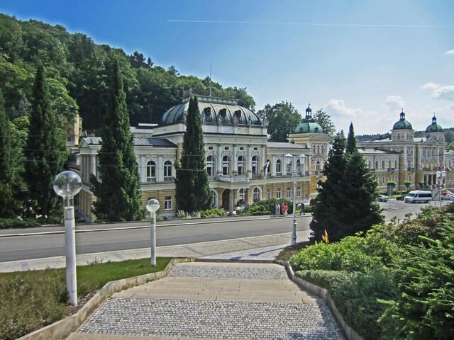 Mariánské Lázně - Marienbad.
Gesellschaftshaus Casino (1899 - 1901).