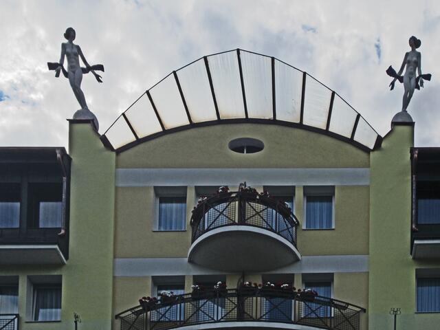 Mariánské Lázně - Marienbad.                                               Hotel Butterfly.