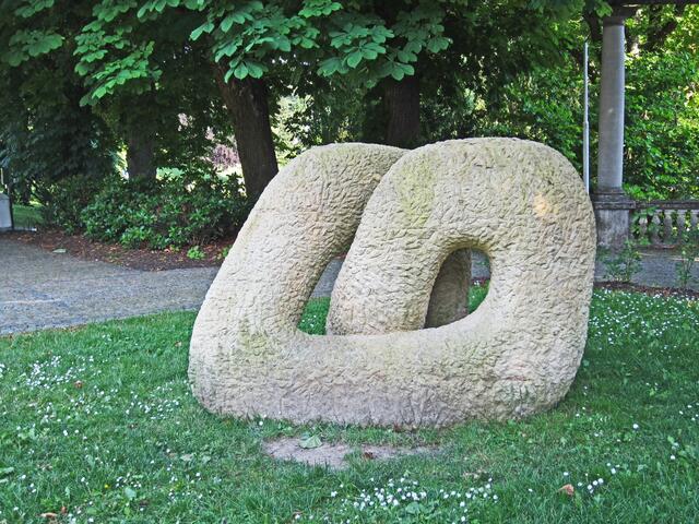 Mariánské Lázně - Marienbad.
Im Park.