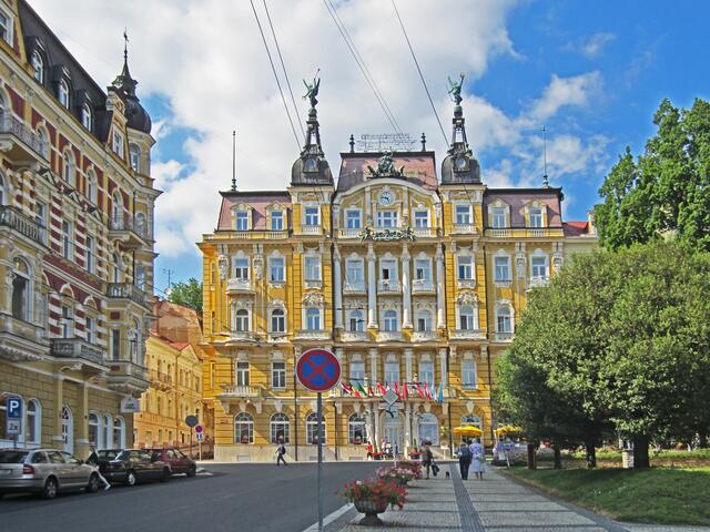 Mariánské Lázně - Marienbad. 
Hotel Pacifik