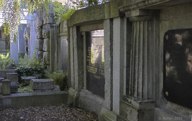 Auf dem alten jüdischen Friedhof Hannover