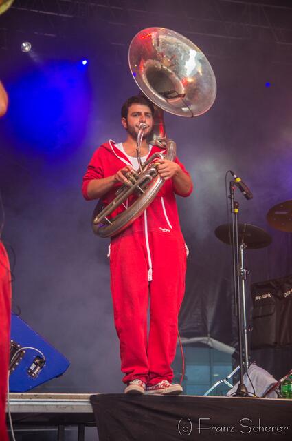 Kulturina 2013 Gersthofen - Streiflichter vom Festausklang am Sonntagabend. Moop Mama - die musikalische Sensation aus München