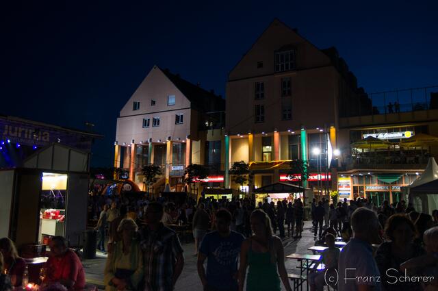 Kulturina 2013 Gersthofen - Streiflichter vom Festausklang am Sonntagabend.