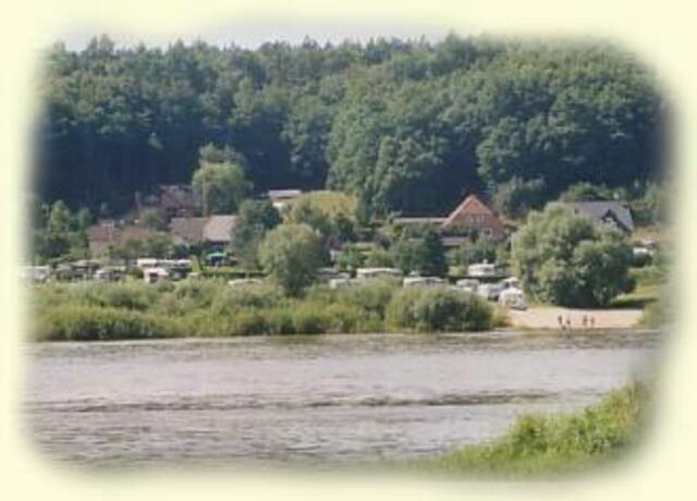 Elbtalaue bei Dömitz: Einer von 6 VIABONO Naturzeltplätzen, wirklich preiswert !! | Foto: VIABONO