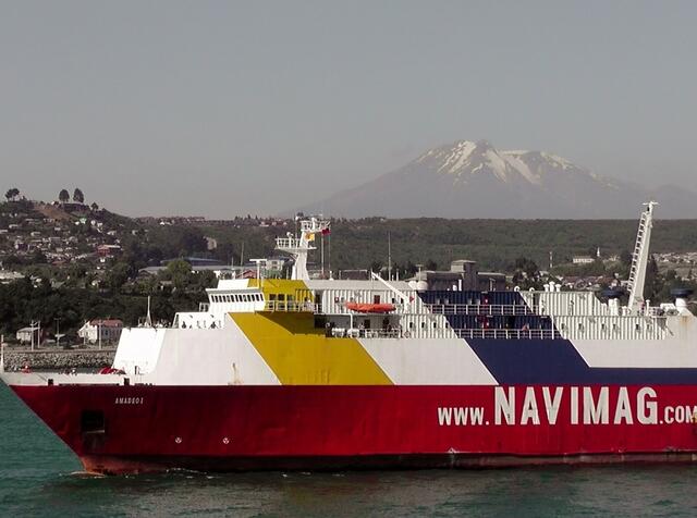 VON PUERTO MONTT GEHT'S NUR PER SCHIFF WEITER IN DEN SÜDEN
