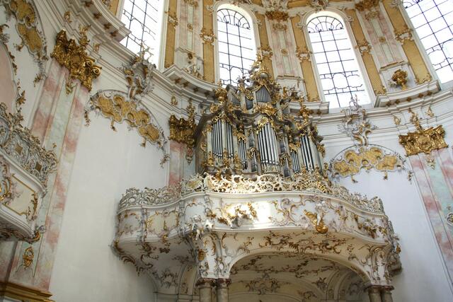 Die Orgel in der Klosterkirche