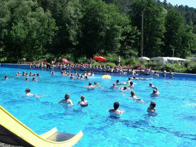 Wellenbad dank Muskelkraft