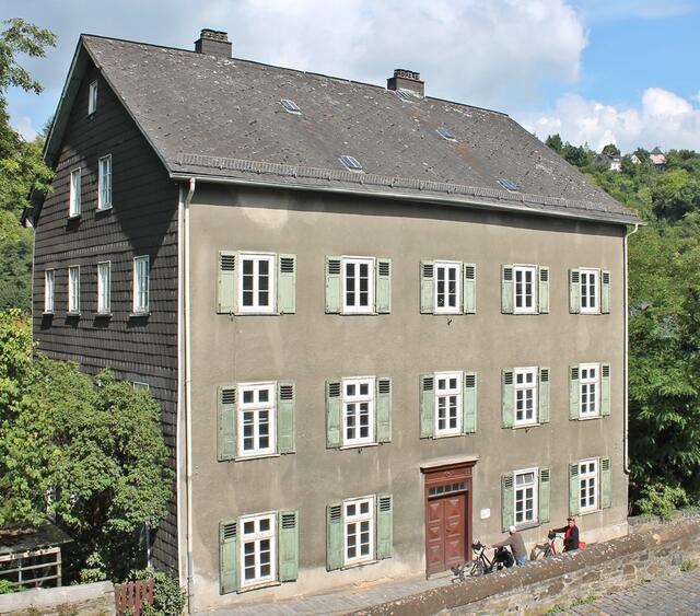 Deutschlands höchster Pisè - Bau wurde am 27.11.1850 im Brandkataster eingetragen.