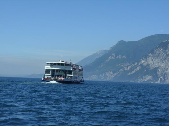 Auf dem Gardasee