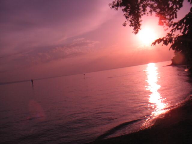 Sonnenuntergang am Bodensee