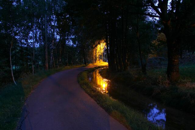 Laue Sommernachtspaziergang
